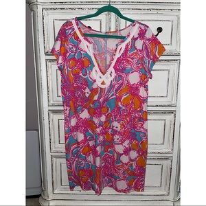 Lilly Cotton Short Sleeve Dress